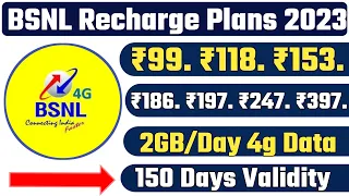 BSNL 4G Recharge Plans & Offers List 2023 | BSNL Validity Recharge | BSNL Recharge Plan | BSNL Plans