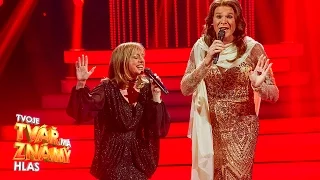 T. Vilhelmová a V. Dyk jako B. Streisand a C. Dion - "Tell Him" | Tvoje tvář má známý hlas