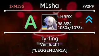 M1sha | Tyrfing - Verflucht [†LEGGENDARIA] +HRRX 1❌ 98.83% 792pp