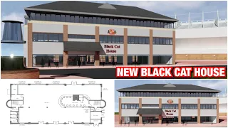 A look at what the new Sunderland Black Cat House Club Shop might look like