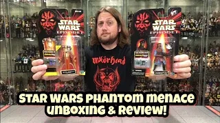 Queen Amidala & Captain Panaka Star Wars Phantom Menace Unboxing & Review!