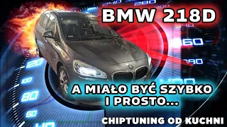 BMW 218D 150KM F46 X-drive - trochę walki było | #chiptuning od kuchni