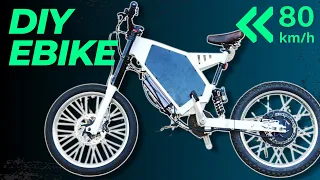 DIY Cheap 5000W Electric Bike