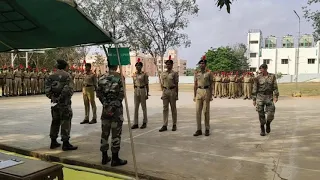 Ncc B certificate practical drill demo by RDC cadets