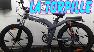 Le plus rapide des fat bike jamais testé (engwe x26)