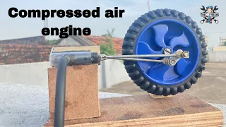 Air powered engine || pneumatic engine