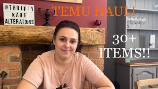 MYSTERY TEMU HAUL OVER 30 ITEMS!! UK customer - not sponsored. Home gadgets, cleaning dogs and more!