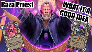 IS RAZA PRIEST GOOD AGAIN | Raza Priest | Fractured in Alterac Valley | Wild Hearthstone