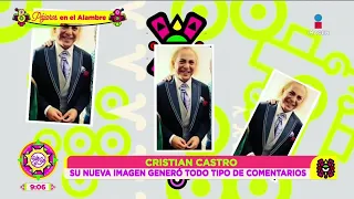 Comparan a Cristian Castro con Beetlejuice por su nueva imagen | Sale el Sol