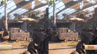 Call of Duty: Black Ops 3 Campaign PC High Vs Low Graphics Benchmarks
