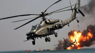 13 minutes ago a Ukrainian sea drone blew up a Russian Ka-52 helicopter