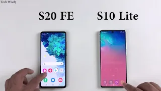 SAMSUNG S20 FE vs S10 Lite : Speed Test Comparison