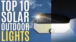 Top 10: Best LED Solar Lights Outdoor of 2022 / Motion Sensor Outdoor Lights, Security Lights