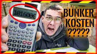 Wie viel EURO kostet ein PREPPER BUNKER? | ALLE KOSTEN | GELD ist ALLE | Baustopp? | Survival Mattin