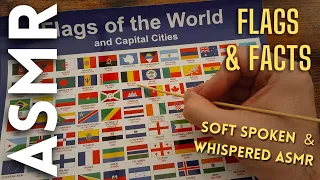 ASMR Flags, Capitals (& lots of random facts to help you sleep!) 💤😴