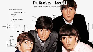 The Beatles - Because FREE Guitar Tabs | Guitar Pro 8 | thisisme PH
