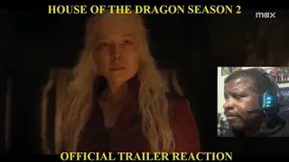 House Of The Dragon Season 2 Official Trailer Reaction