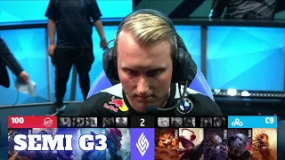 100 Thieves vs Cloud 9 - Game 3 | Semi Finals Playoffs S11 LCS Summer 2021 | 100 vs C9 G3