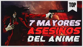 Top 7 Mayores Asesinos Del Anime 🔪 | By The Zero
