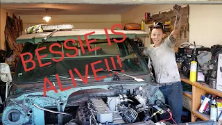 Square Body Cummins Swap Part 7 (Getting the Engine Started)