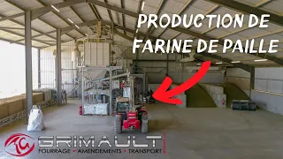 ILS TRANSFORMENT LA PAILLE EN FARINE - Grimault Paille et Fourrage