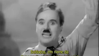 O Grande Ditador - filme de Charles Chaplin  (discurso final - legendado Português)