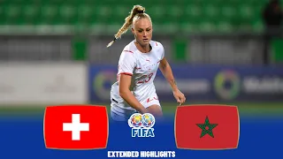 Switzerland vs Morocco | Highlights | Women's International Friendly 05-07-2023