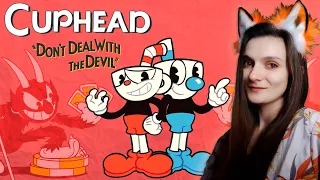 Cuphead: game or cartoon? ➤Hard coop stream