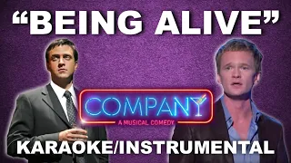 "Being Alive" - Company [Karaoke/Instrumental w/ Lyrics]