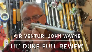 Air Venturi John Wayne Lil’ Duke lever action BB repeater full review (daisy red ryder)