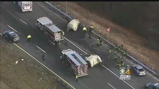 Two Killed In Head-On Crash On I-495