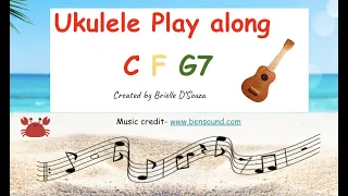 Ukulele Play Along  C F G7