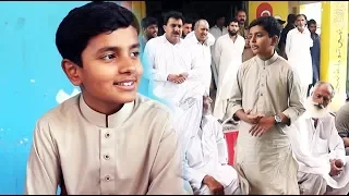 In Pakistan, 12-year-old runs detained father's election campaign