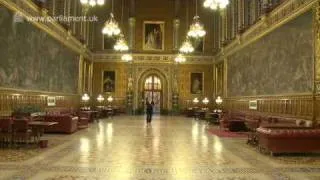 UK Parliament tour - Prince's Chamber Royal Gallery and Robing Room