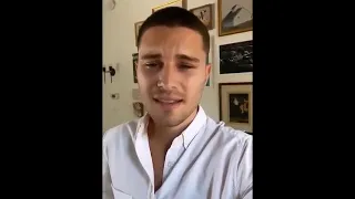 Ronen Rubinstein thanks his fans for joining him #AtHomeWith Instagram Live | April 3rd