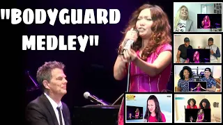 "BODYGUARD MEDLEY" REACTORS REACTION COMPILATION/CHARICE/DAVID FOSTER