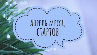 Апрель - месяц стартов. #3