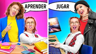 NIÑERAS BUENAS VS. MALAS | ¡Trucos para cuidar niños! Situaciones emocionales por 123 GO! SCHOOL