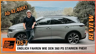 DS 7 Facelift im Test (2022) YAY! Wir fahren den 360 PS starken PHEV! Fahrbericht | Review | E-Tense