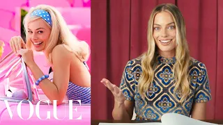 Margot Robbie Breaks Down 15 Looks, From The Wolf of Wall Street to Barbie | Life in Looks | Vogue