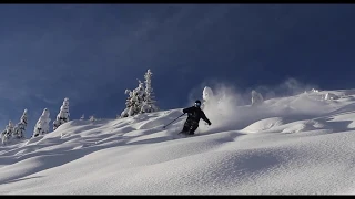 Mark Abma Skiing at Sasquatch Mountain Resort