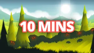 2D Game Art Tutorial (Stylized Landscape in 10 Minutes!)
