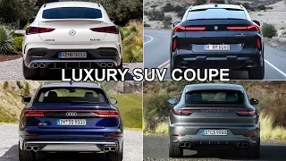 2020 BMW X6 vs Porsche Cayenne vs Mercedes GLE vs Audi SQ8 (WHICH IS BETTER)