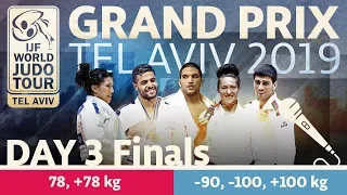 Judo Grand-Prix Tel Aviv 2019: Day 3 - Final Block