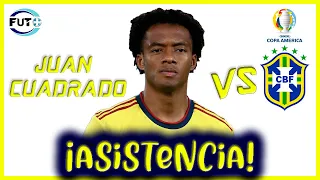 Juan Guillermo CUADRADO Vs Brasil ● 23/06/21 |HD 1080|