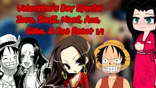 One Piece Characters React | LuHan | Valentine's Day Special | Ft. (read desc.)