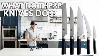 All About Kitchen Knives - Which Knives Do What and How to Sharpen