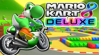 Mario Kart 8 Deluxe DLC Tracks *FIRST PLACE ALL RACES!!* [Turnip Cup]