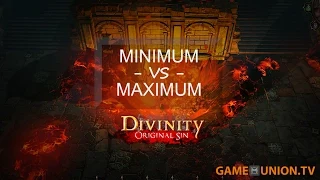 Divinity Original Sin | Minimum vs Maximum PC Graphics settings (Nvidia 590)