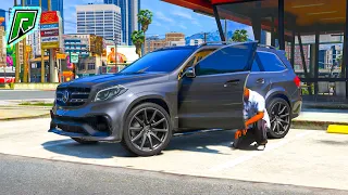 НЕ ЗАКРЫЛ МЕРСЕДЕС И ЕГО УГНАЛИ НА RADMIR GTA 5 RP! ПОГОНЯ ЗА MERCEDES GLS 63 AMG (ГТА 5 РП РАДМИР)